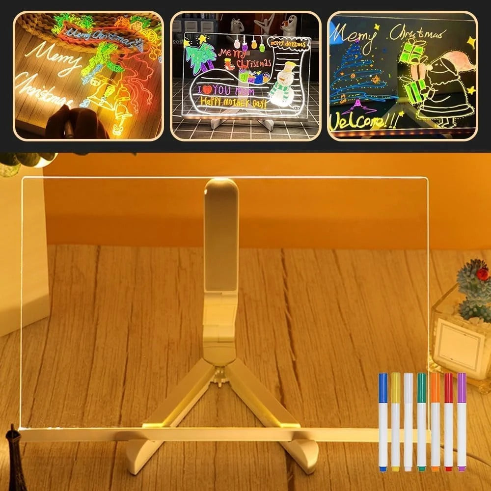 MagicGlow™ Glowing LED Drawing Board