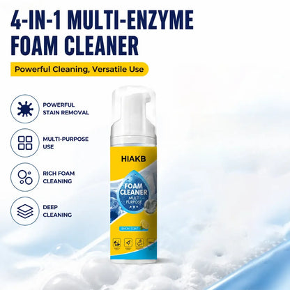 QIFOR All-Purpose Multi-Enzyme Foam Cleaner.