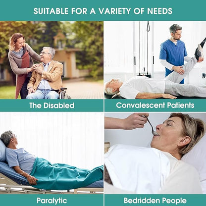 Positioning Bed Pad Patient Transfer Sheet with Handles Washable Draw Sheets Mattress